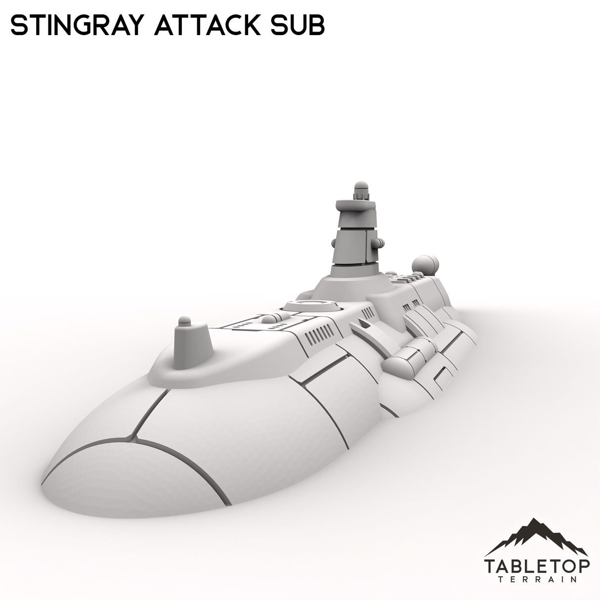 Tabletop Terrain Vehicle Stingray Attack Sub