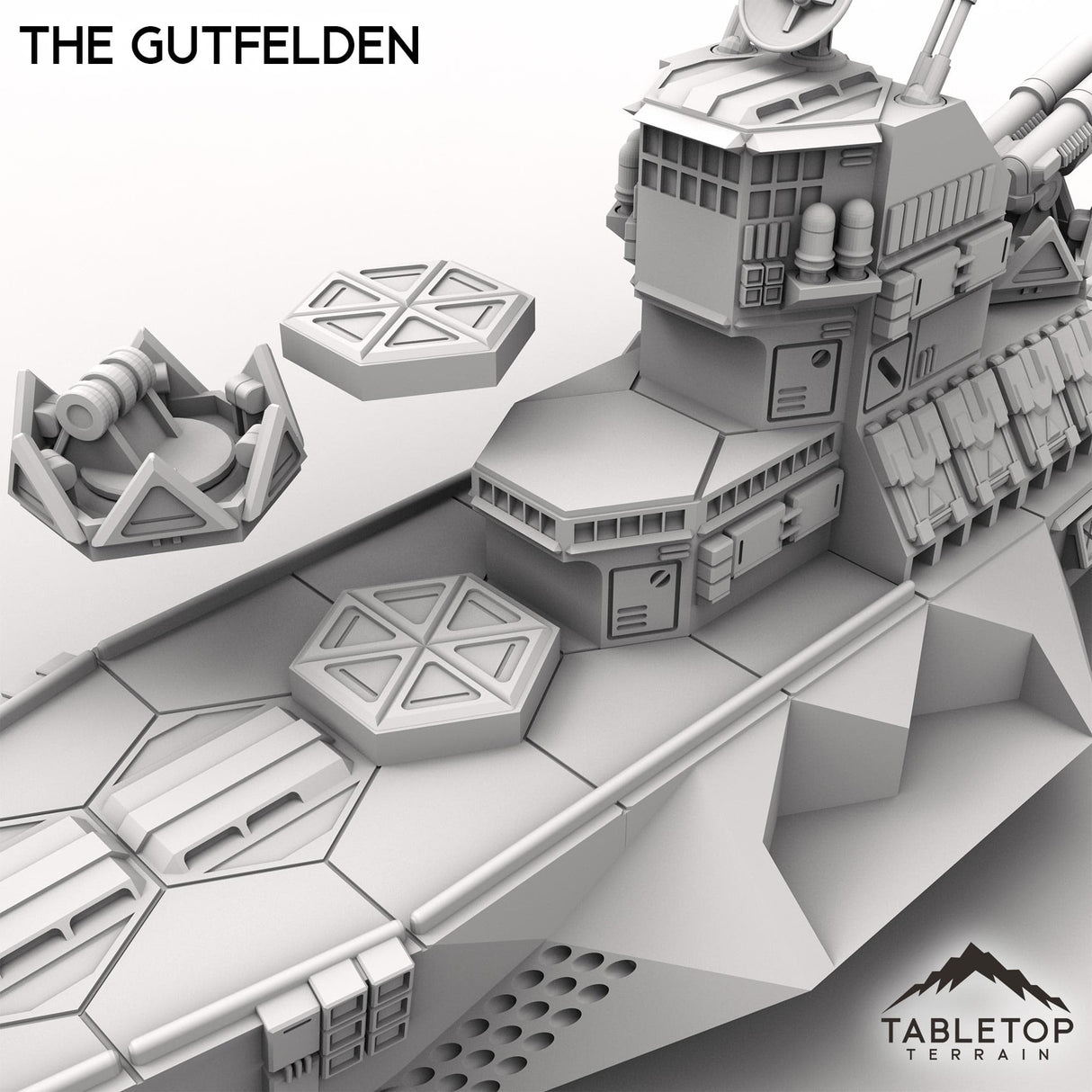 Tabletop Terrain Vehicle The Gutfelden