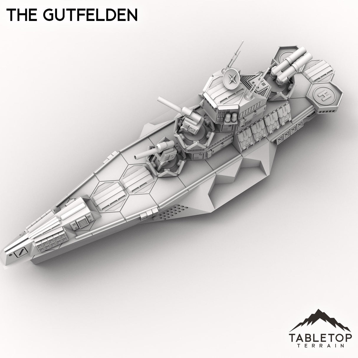Tabletop Terrain Vehicle The Gutfelden