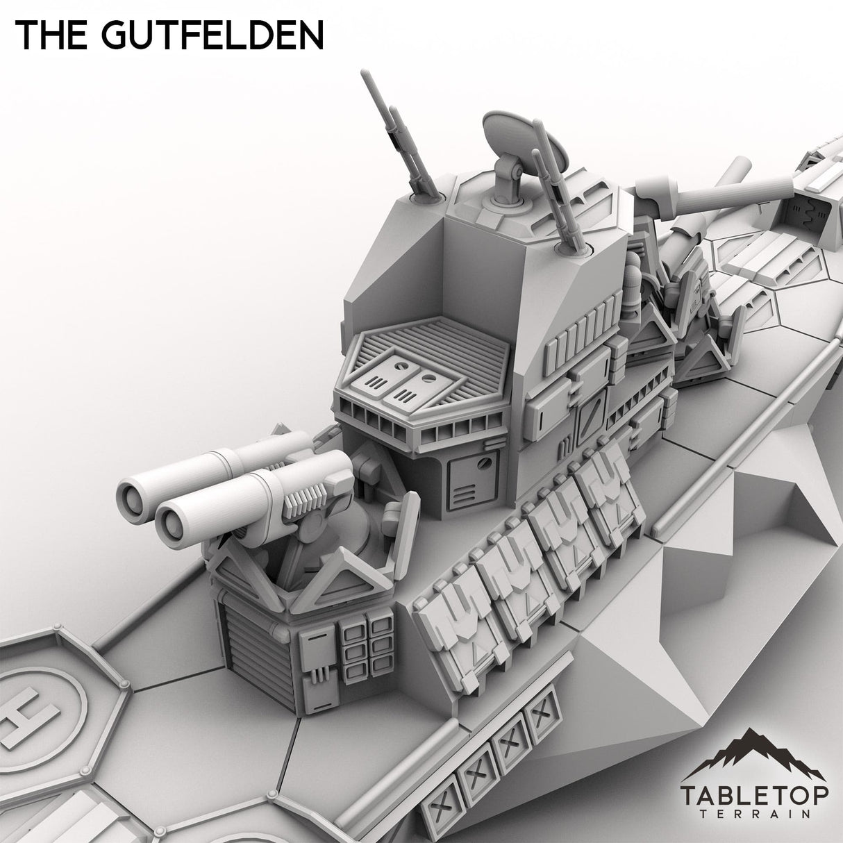 Tabletop Terrain Vehicle The Gutfelden