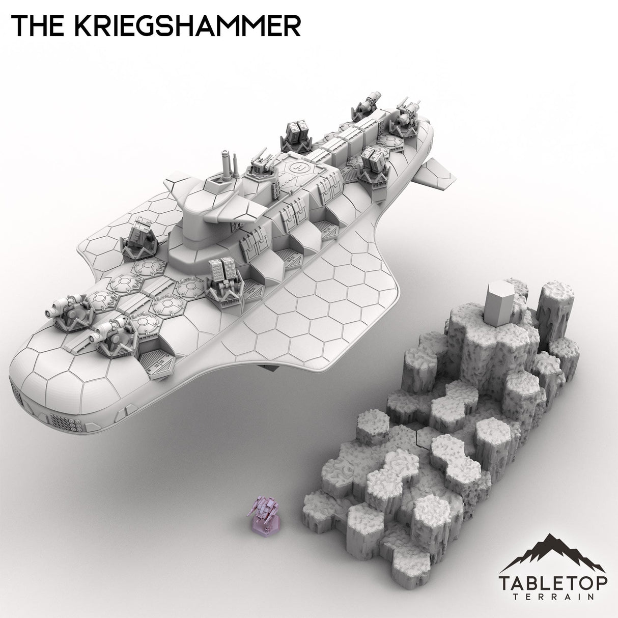 Tabletop Terrain Vehicle The Kriegshammer
