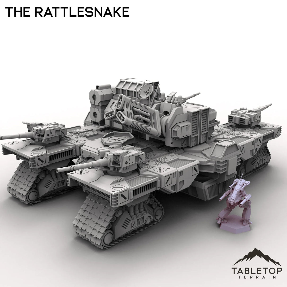 Tabletop Terrain Vehicle The Rattlesnake