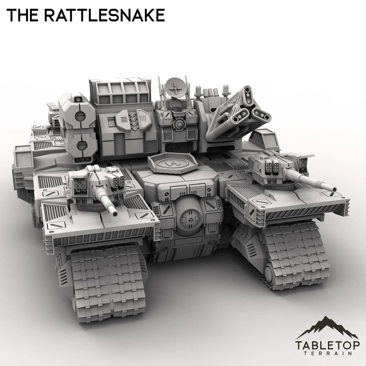 Tabletop Terrain Vehicle The Rattlesnake