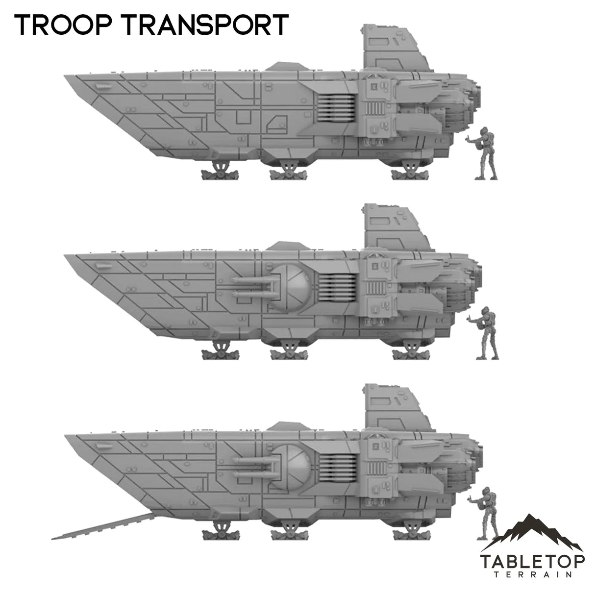 Tabletop Terrain Vehicle Troop Transport