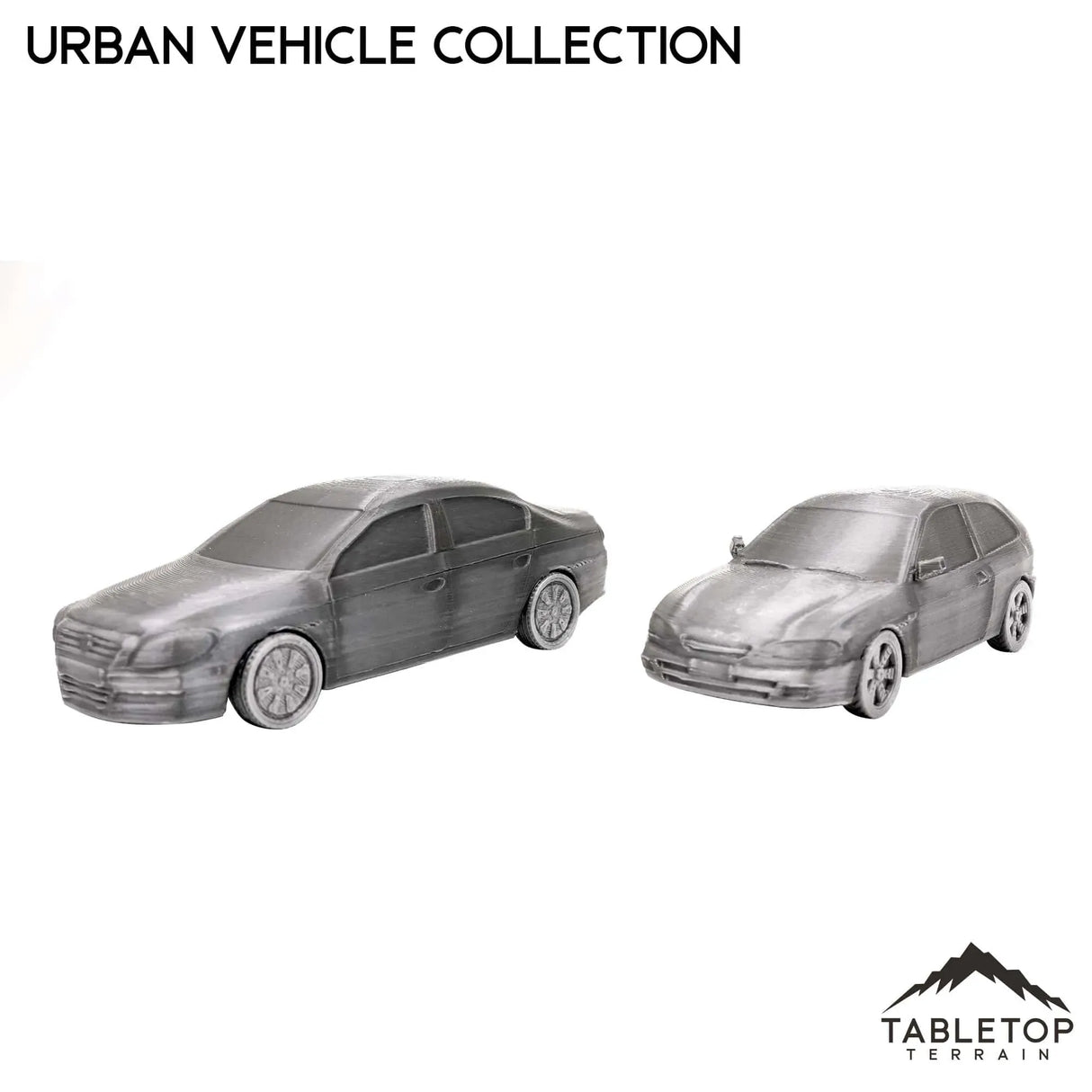 Tabletop Terrain Vehicle Urban Vehicle Collection - Marvel Crisis Protocol Vehicle Set