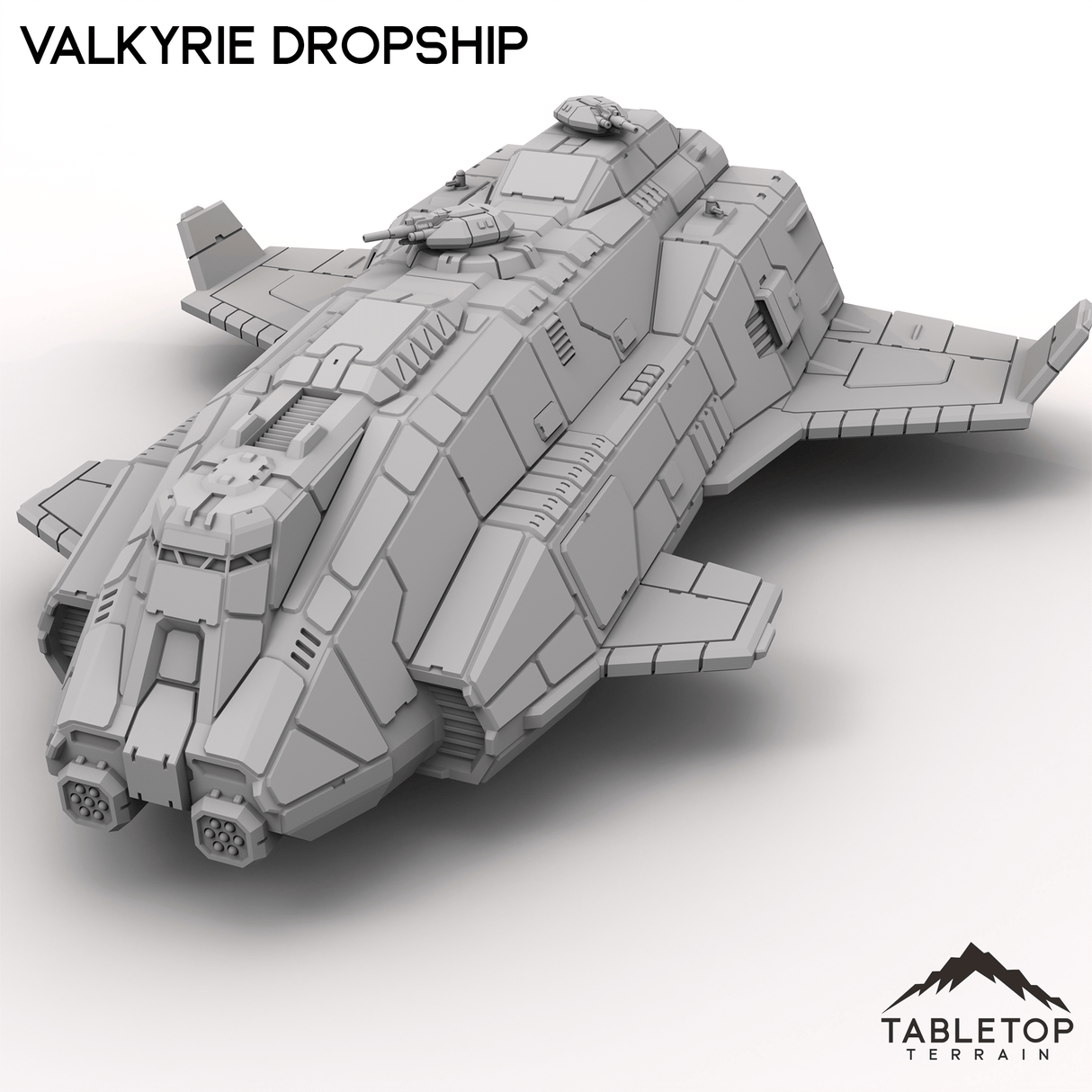 Tabletop Terrain Vehicle Valkyrie Dropship