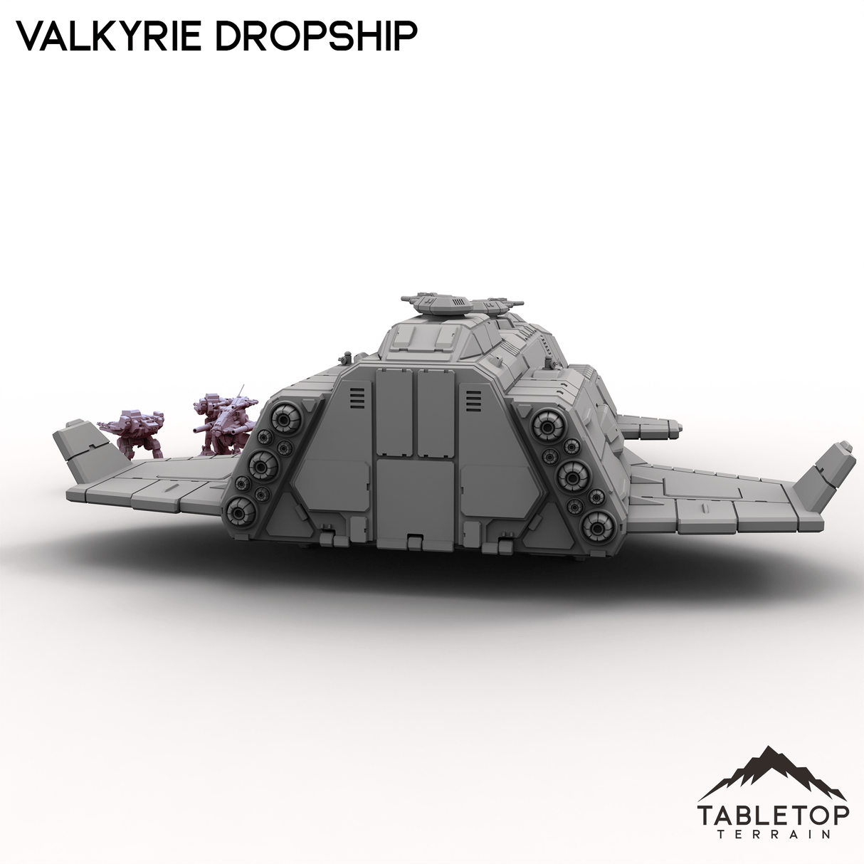 Tabletop Terrain Vehicle Valkyrie Dropship