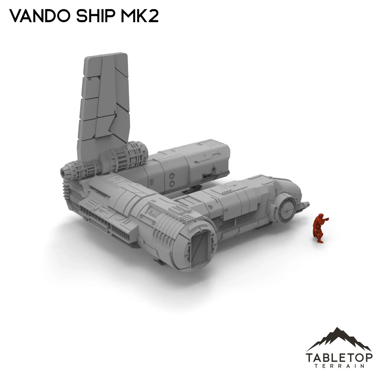 Tabletop Terrain Vehicle Vando Ship Mk2