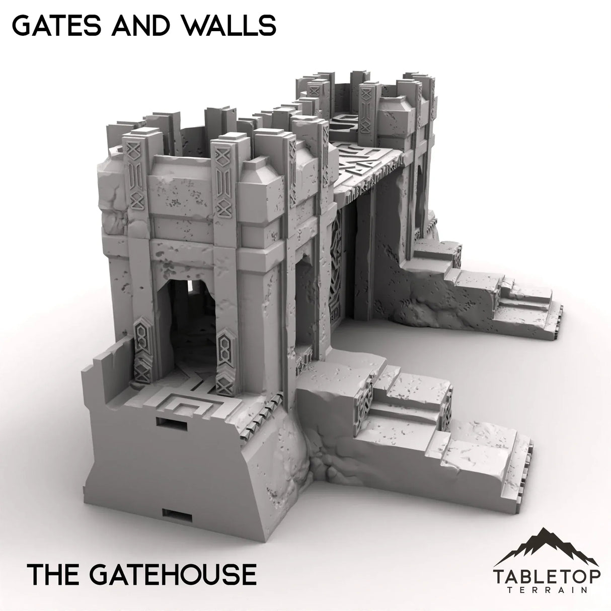 Tabletop Terrain Walls Gates and Walls - Kingdom of Durak Deep