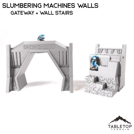 Tabletop Terrain Walls Gateway Slumbering Machines Walls