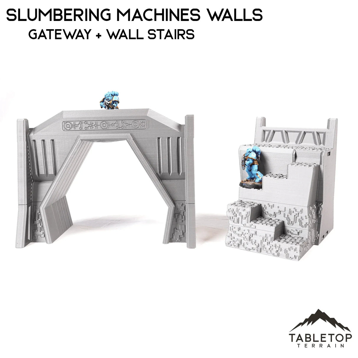 Tabletop Terrain Walls Gateway Slumbering Machines Walls