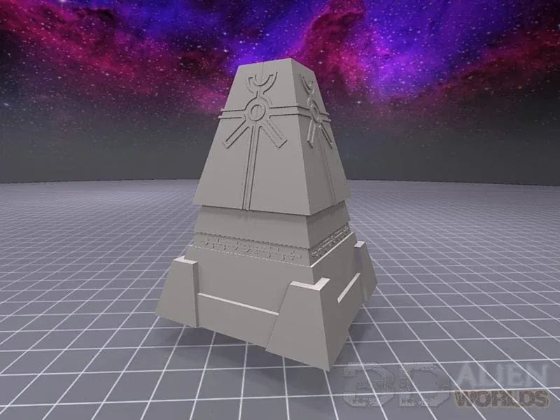 Tabletop Terrain Walls Slumbering Machines Defence Wall