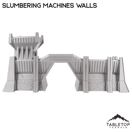Tabletop Terrain Walls Slumbering Machines Walls