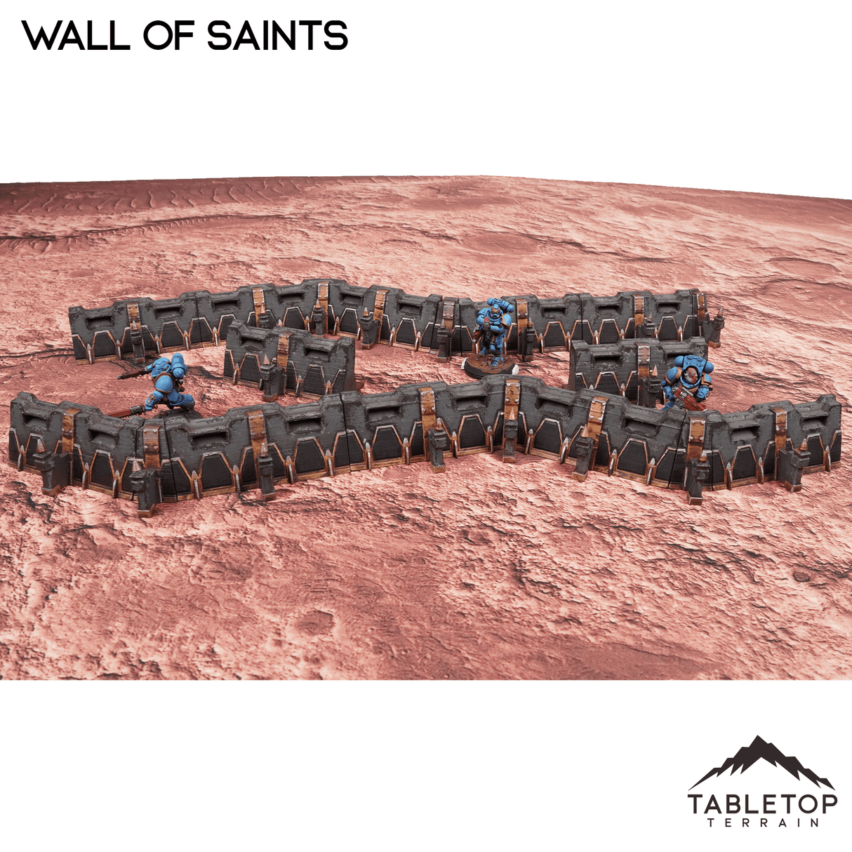 Tabletop Terrain Walls Wall of Saints