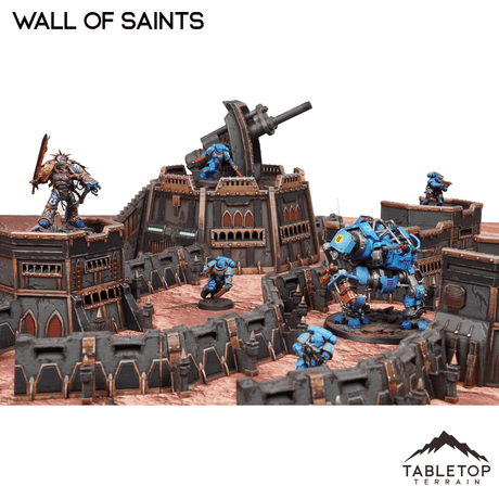 Tabletop Terrain Walls Wall of Saints