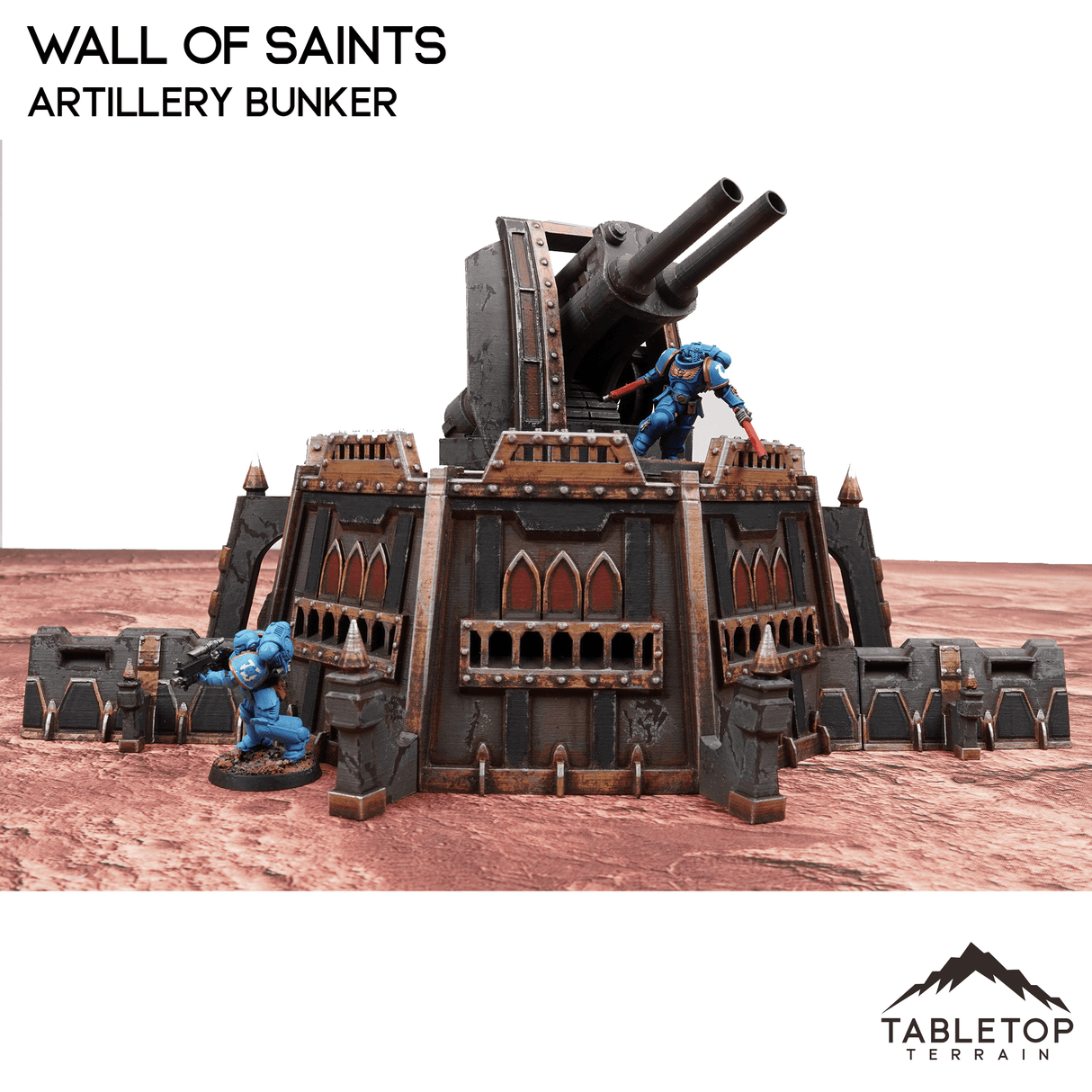 Tabletop Terrain Walls Wall of Saints Artillery