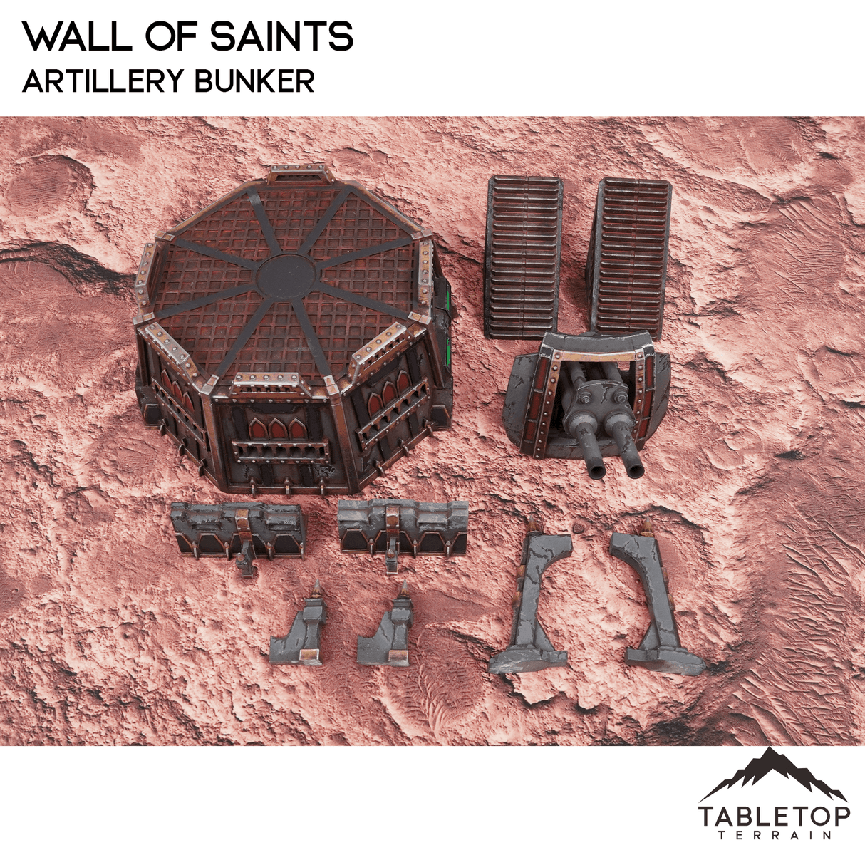 Tabletop Terrain Walls Wall of Saints Artillery