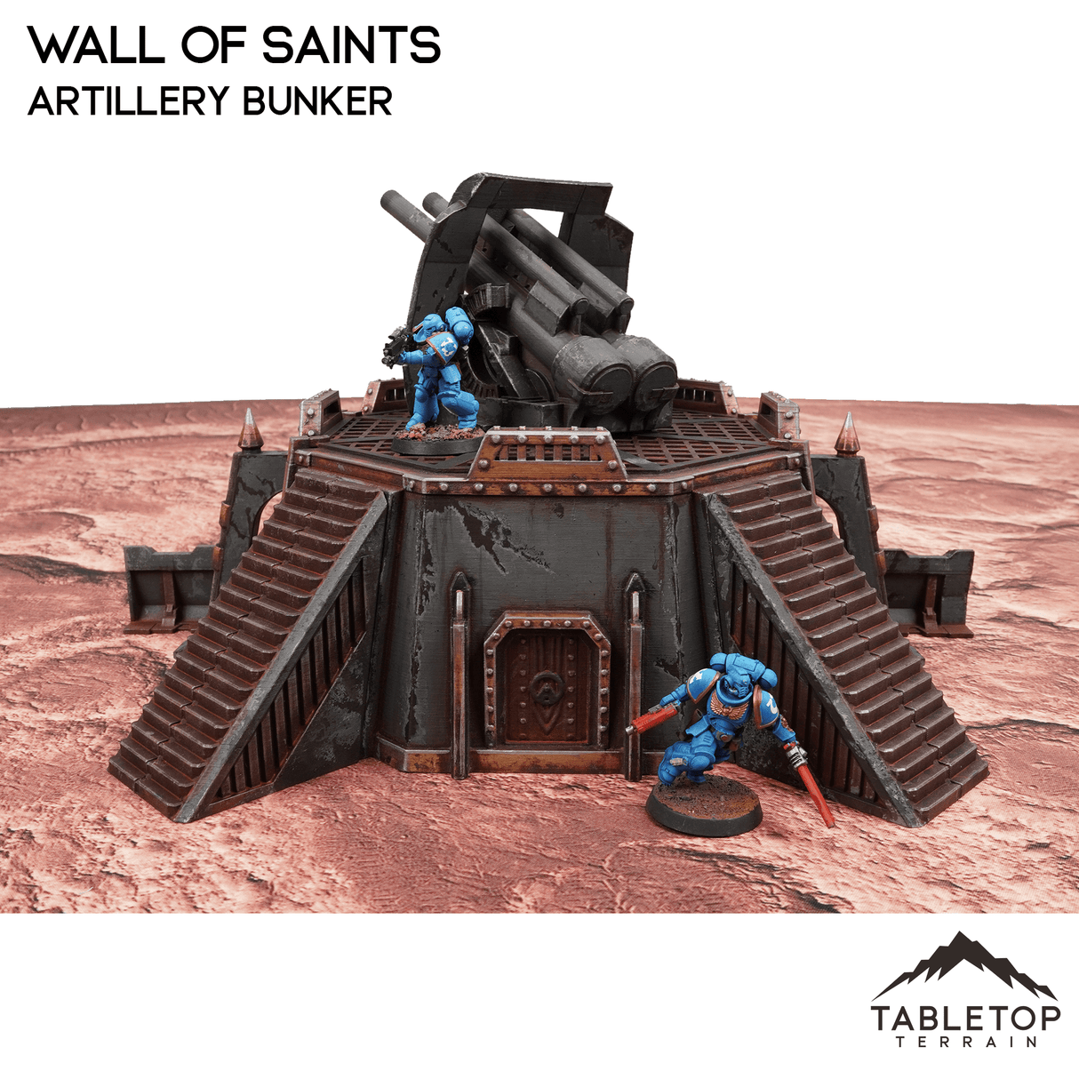 Tabletop Terrain Walls Wall of Saints Artillery