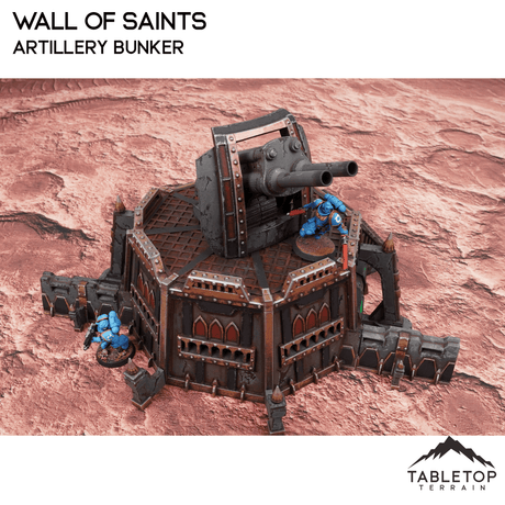 Tabletop Terrain Walls Wall of Saints Artillery