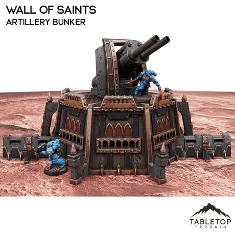 Tabletop Terrain Walls Wall of Saints Artillery