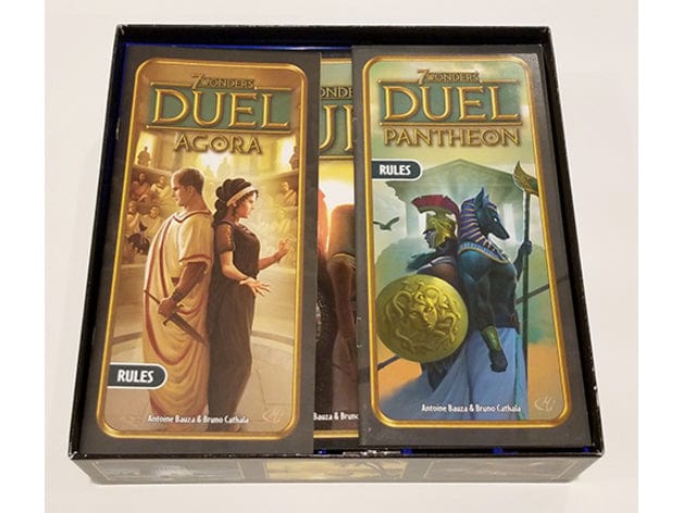 Tabletop Terrain Board Game Insert 7 Wonders Duel + Expansions Board Game Insert / Organizer