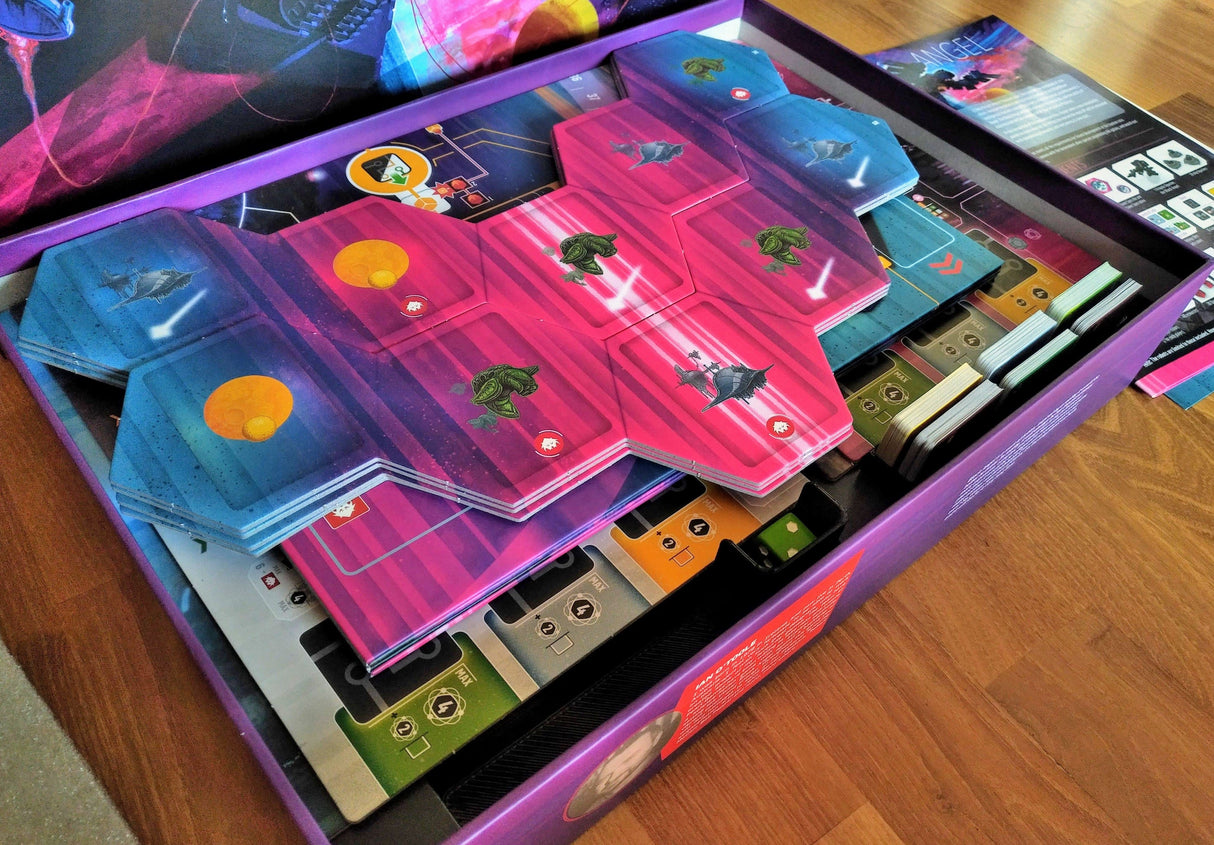 Tabletop Terrain Board Game Insert Black Angel Game Insert / Organizer