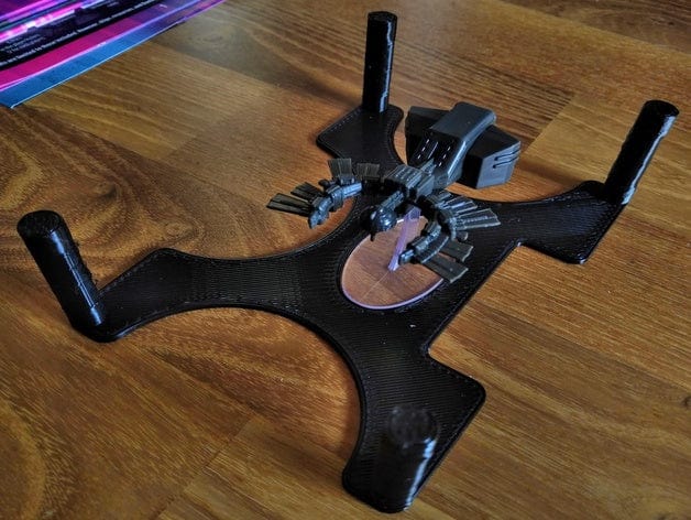 Tabletop Terrain Board Game Insert Black Angel Game Insert / Organizer