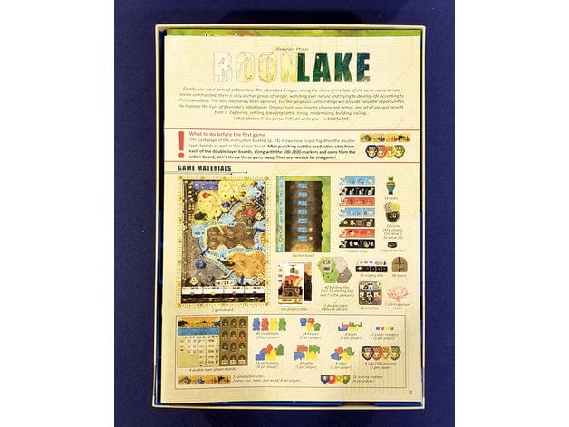 Tabletop Terrain Board Game Insert Boonlake Board Game Insert / Organizer