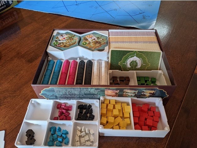 Tabletop Terrain Board Game Insert Century All in One Board Game Insert / Organizer