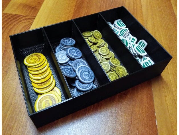 Tabletop Terrain Board Game Insert Chimera Station Board Game Insert / Organizer