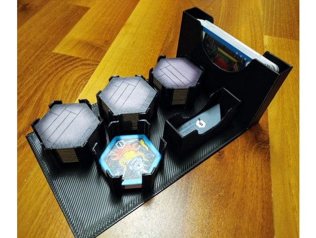 Tabletop Terrain Board Game Insert Chimera Station Board Game Insert / Organizer