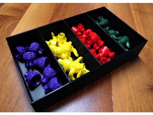 Tabletop Terrain Board Game Insert Chimera Station Board Game Insert / Organizer