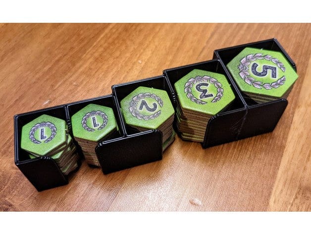 Tabletop Terrain Board Game Insert Corrosion Board Game Insert / Organizer