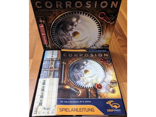 Tabletop Terrain Board Game Insert Corrosion Board Game Insert / Organizer