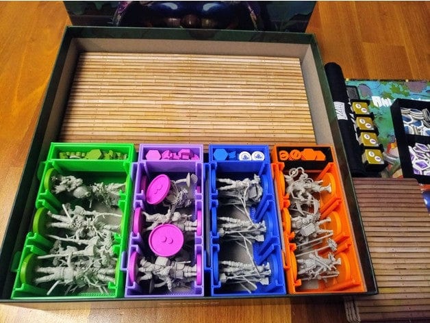 Tabletop Terrain Board Game Insert Daimyo Board Game Insert / Organizer
