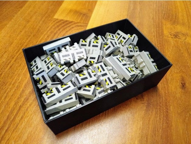 Tabletop Terrain Board Game Insert Dinogenics with Controlled Chaos Board Game Insert / Organizer