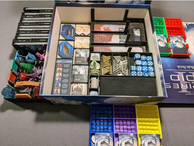 Tabletop Terrain Board Game Insert Empires of the Void II Board Game Insert / Organizer