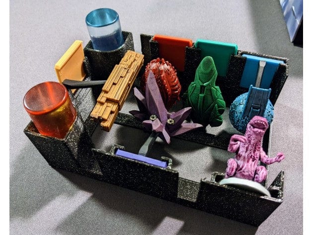 Tabletop Terrain Board Game Insert Empires of the Void II Board Game Insert / Organizer
