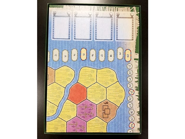 Tabletop Terrain Board Game Insert Faiyum Board Game Insert / Organizer