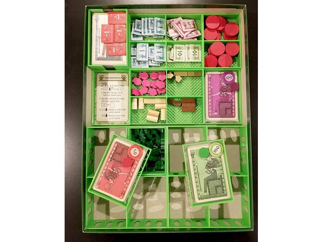 Tabletop Terrain Board Game Insert Faiyum Board Game Insert / Organizer