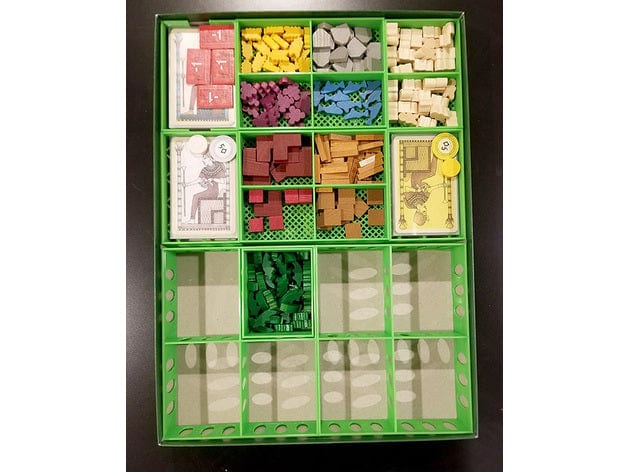 Tabletop Terrain Board Game Insert Faiyum Board Game Insert / Organizer