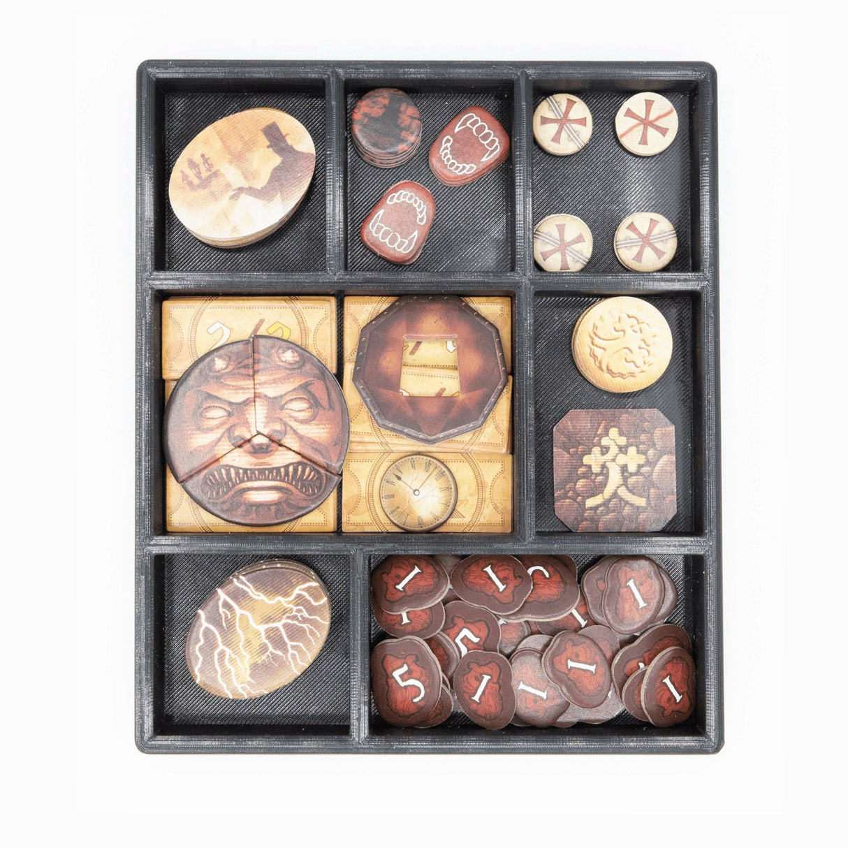 Tabletop Terrain Board Game Insert Fury Of Dracula Board Game Organizer / Insert 3rd/4th Edition