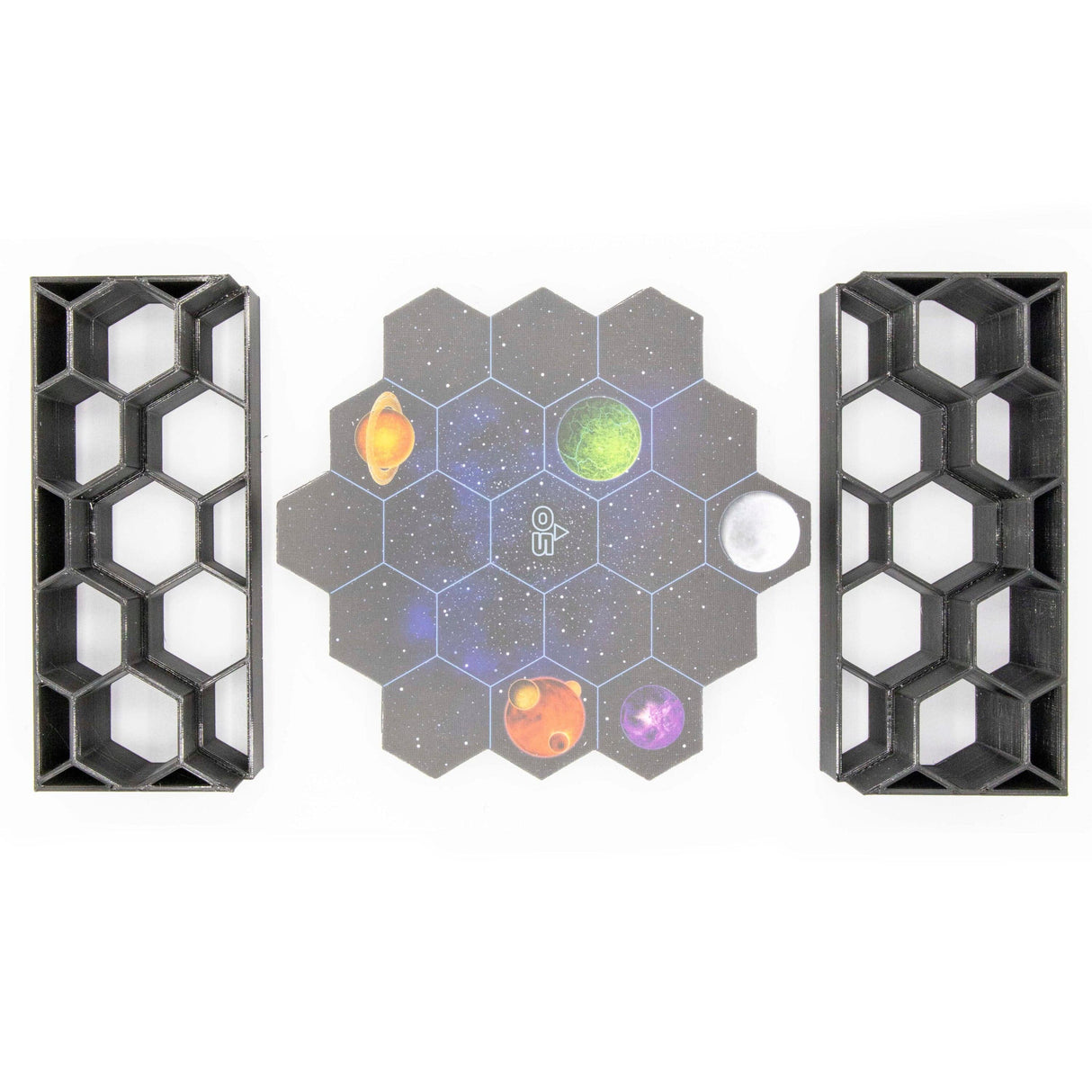 Tabletop Terrain Board Game Insert Gaia Project 3D Printed Insert/Organizer in Color