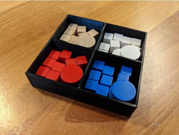 Tabletop Terrain Board Game Insert Gutenberg Board Game Insert / Organizer