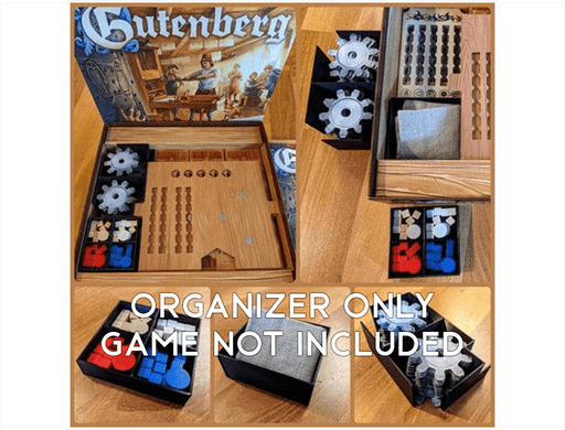 Tabletop Terrain Board Game Insert Gutenberg Board Game Insert / Organizer