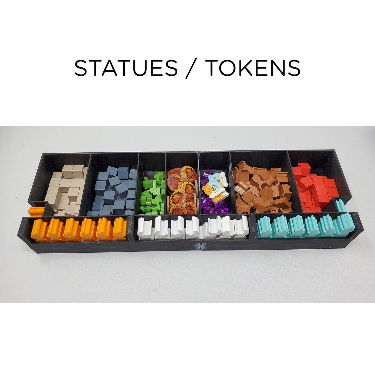 Tabletop Terrain Board Game Insert In The Hall of The Mountain King Board Game Organizer / Insert