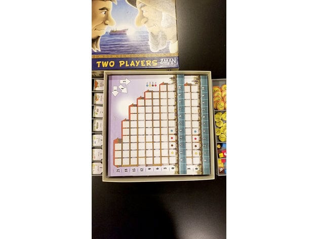 Tabletop Terrain Board Game Insert Le Havre: The Inland Port Board Game Insert / Organizer