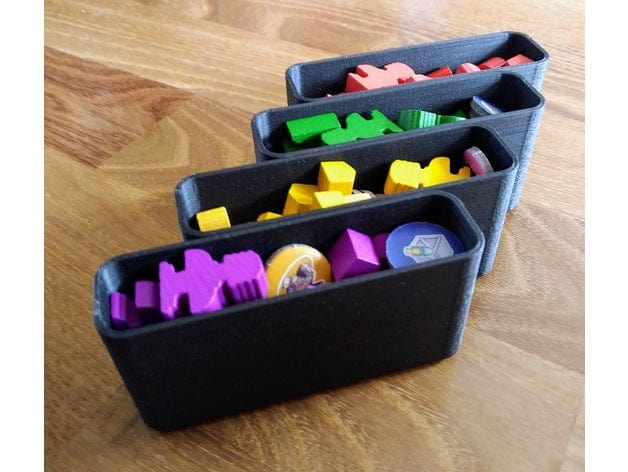 Tabletop Terrain Board Game Insert Lisboa with Deluxe Components Board Game Insert / Organizer