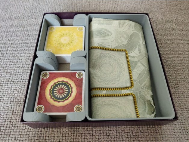 Tabletop Terrain Board Game Insert Mandala Board Game Insert / Organizer