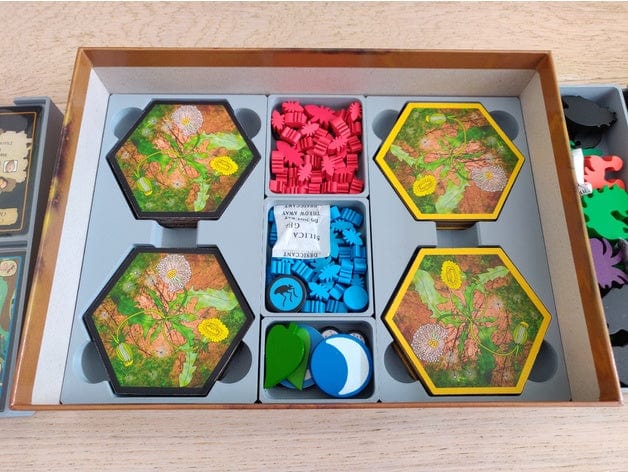 Tabletop Terrain Board Game Insert March of the Ants + Expansions Board Game Insert / Organizer